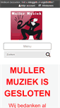 Mobile Screenshot of mullermuziek.com